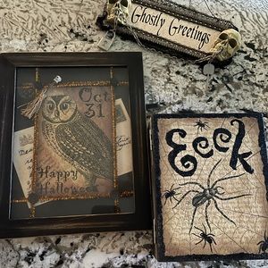 Halloween Decor Lot